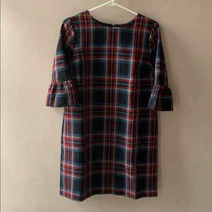 Vineyard Vines holiday plaid dress, size 6